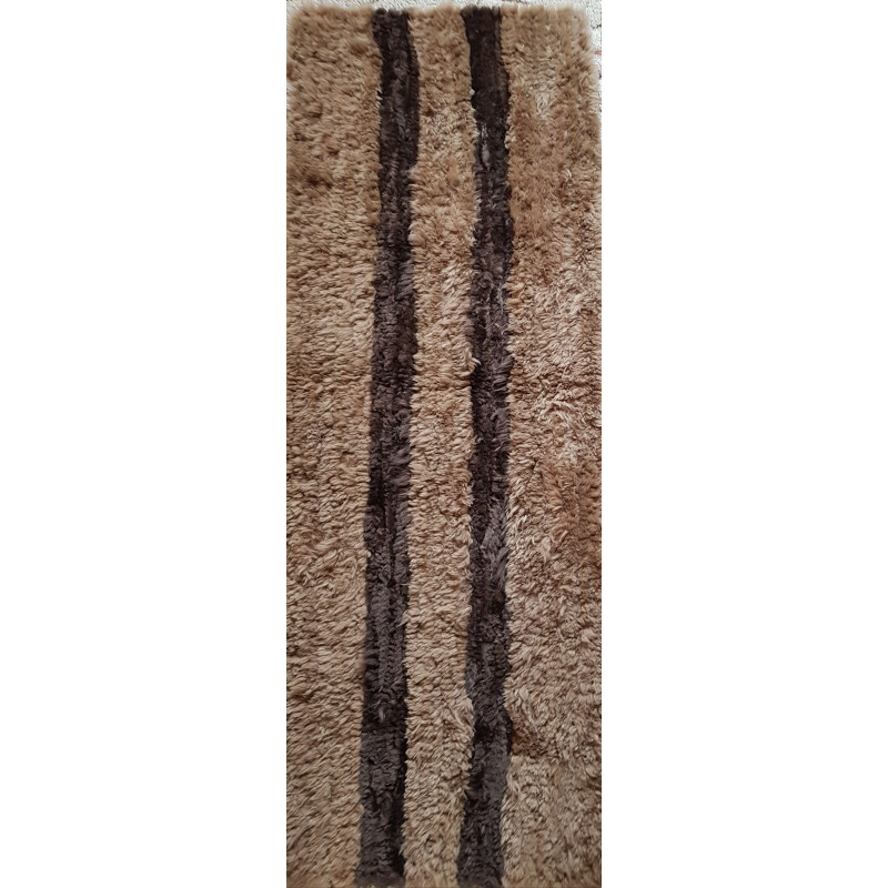 Tkaný koberec z ovčích kůží 150 x 60 cm